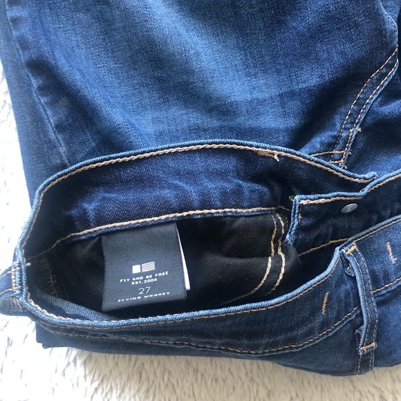 FLYING MONKEY mid rise flare jeans - Picture 7 of 8